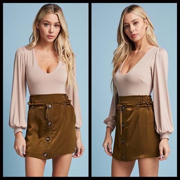 LAST‼️ Penelope Billowed Bodysuit - Picture 8 of 8